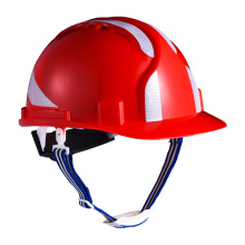 W-036 High density ABS Shell Safety Helmet Work Helmet Red